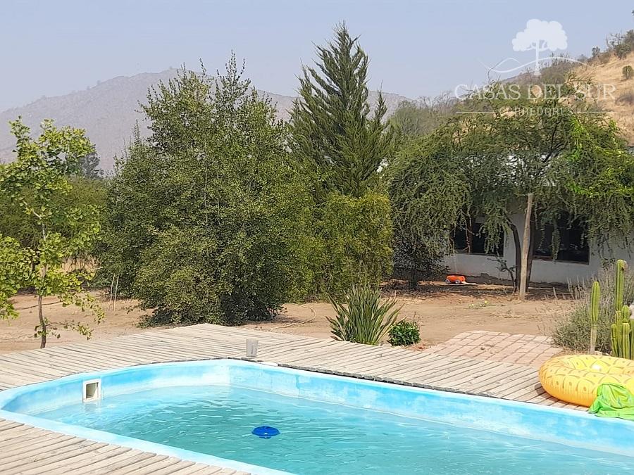 SE VENDE PARCELA CON DOS CASAS EN CURACAVI